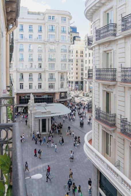 Flat For Groups 8 People In Gran Via-Cgrac4 Apartamento Madri Exterior foto